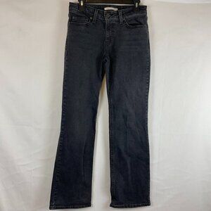 Levi's Superlow Boot Cut Jeans 28 Muted Black